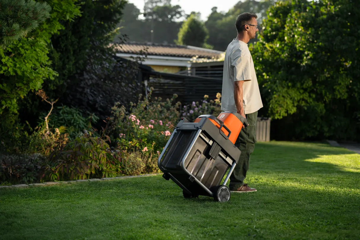 Biotrituratore a batteria Husqvarna GS 340is ripiegabile
