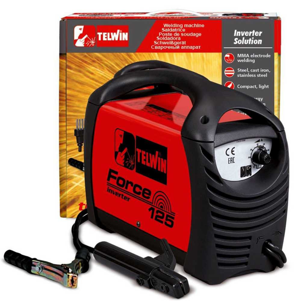 Saldatrice Telwin Force 125 Inverter MMA 80A 230V