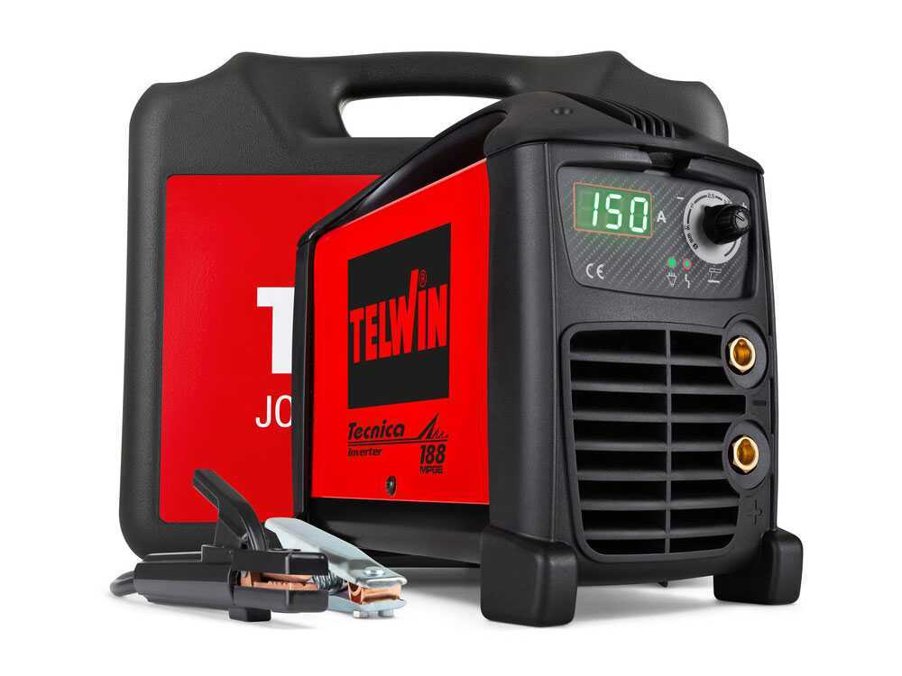 Saldatrice Inverter Telwin Tecnica 188 MPGE MMA TIG 230V