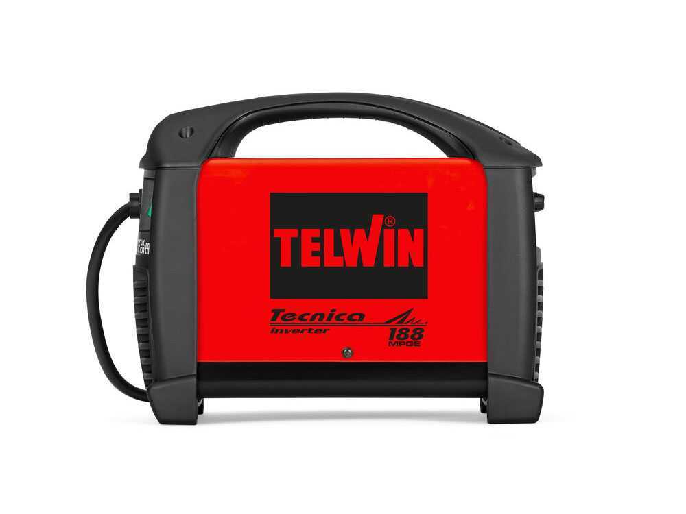 Saldatrice Inverter Telwin Tecnica 188 MPGE MMA TIG 230V
