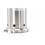 Base della stufa a fungo inox con ruote