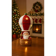 Babbo Natale in mongolfiera LED 43 cm