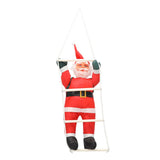 Babbo Natale che sale la scala 60 cm