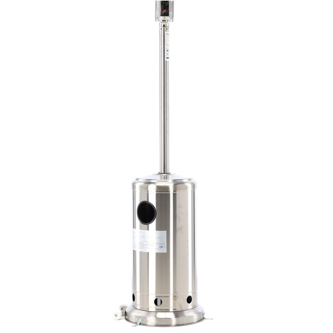 Stufa a fungo a gas 13 kW 221 cm acciaio inox