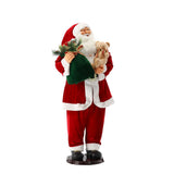 Babbo Natale che Balla con i Regali e Musica 150 cm