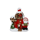 Casetta di Babbo Natale decorativa