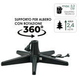 Supporto girevole per albero di Natale