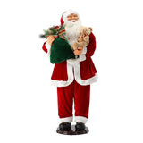 Babbo Natale che Balla con i Regali e Musica 150 cm