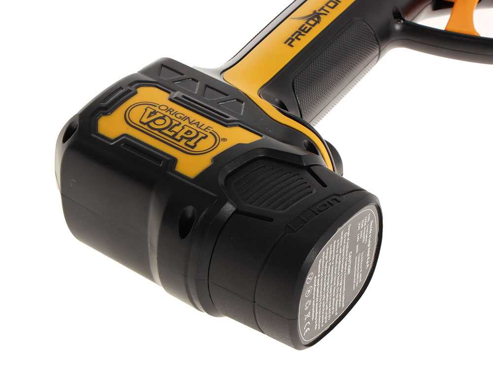 Forbici Da Potatura a Batteria Volpi PV295 14,4V Brushless Con Display Taglio 25mm