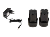 Forbici Da Potatura a Batteria Volpi PV295 14,4V Brushless Con Display Taglio 25mm