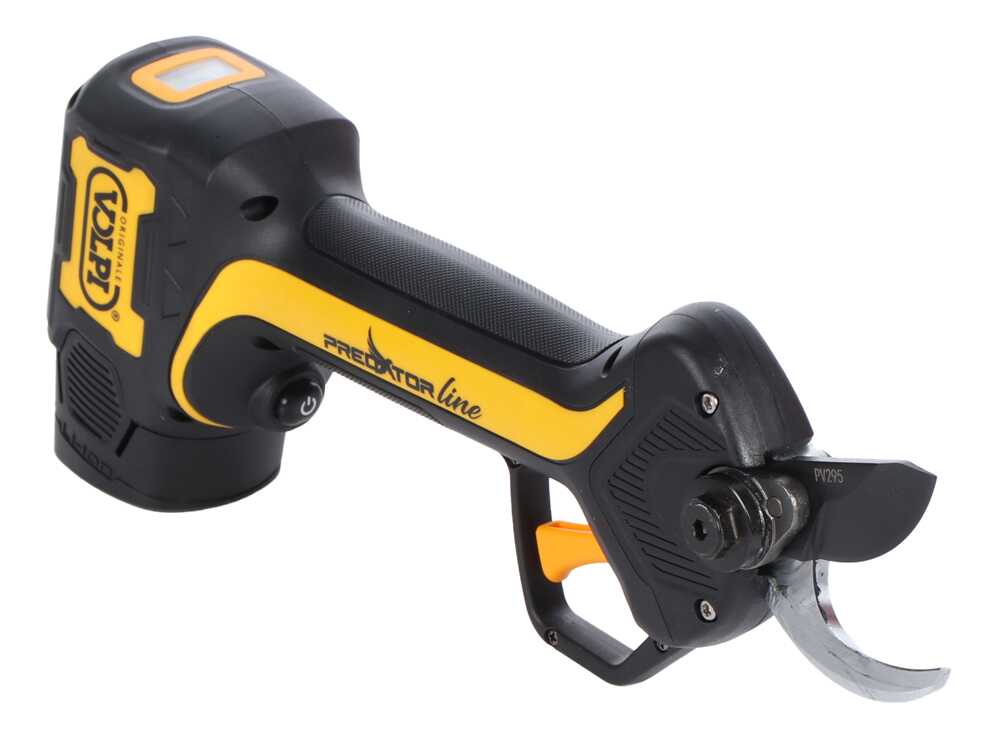 Forbici Da Potatura a Batteria Volpi PV295 14,4V Brushless Con Display Taglio 25mm