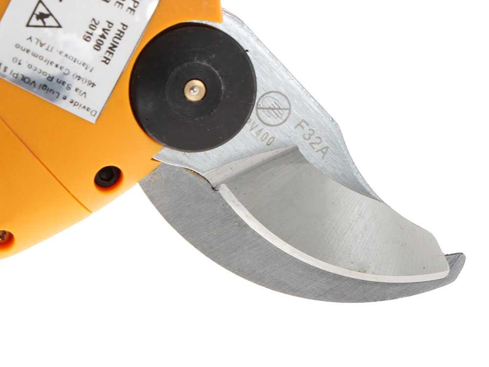 Forbici da Potatura a Batteria Volpi PV400 44V Brushless Autonomia 10h 35mm