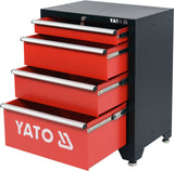 Mobile Officina Yato 4 Cassetti 66 cm in Acciaio
