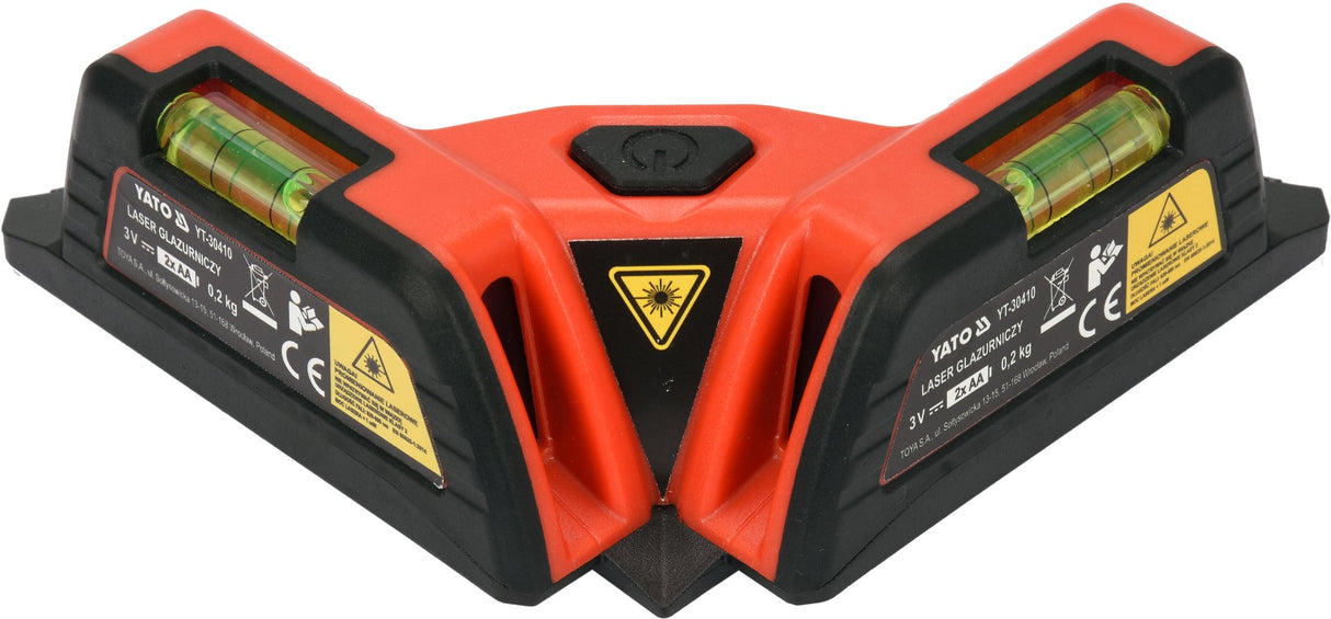 Laser per piastrellatura a 90 gradi linee rosse portata 10 m