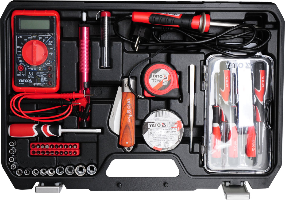 Set Utensili Elettricista Yato 68 Pezzi VDE 1000V
