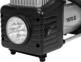 Compressore Auto Yato 12V 250W 150 PSI con LED e Morsetti