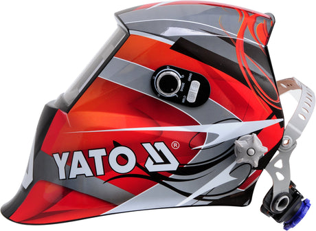 Casco da Saldatura Auto Oscurante True Color Yato DIN 5-13 4 Sensori