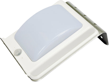 Lampada da Parete Solare IP65 – Sensore Crepuscolare e di Movimento, 120 Lumen, Batteria 900 mAh YATO