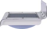 Lampada da Parete Solare IP65 – Sensore Crepuscolare e di Movimento, 120 Lumen, Batteria 900 mAh YATO