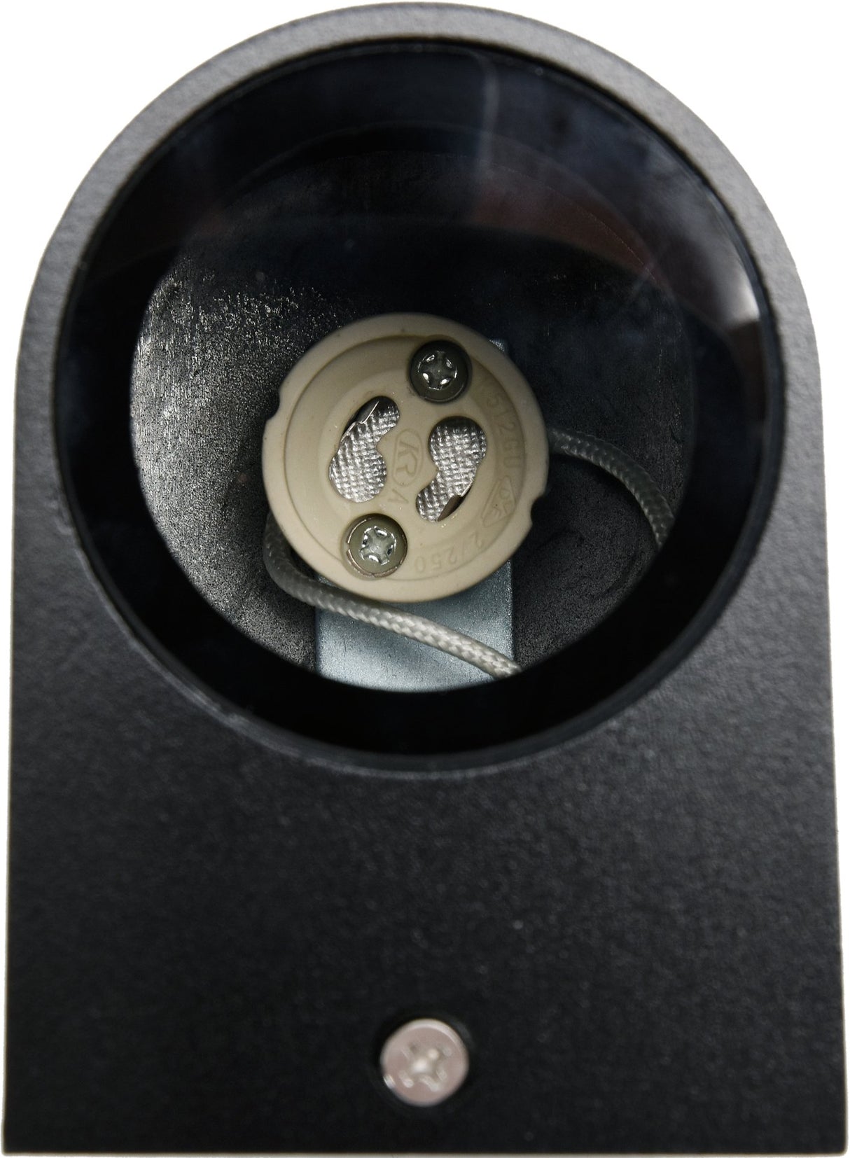 Lampada da Parete per Esterni IP44 – 1xGU10, Alluminio Nero YATO