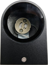 Lampada da Parete per Esterni IP44 – 1xGU10, Alluminio Nero YATO