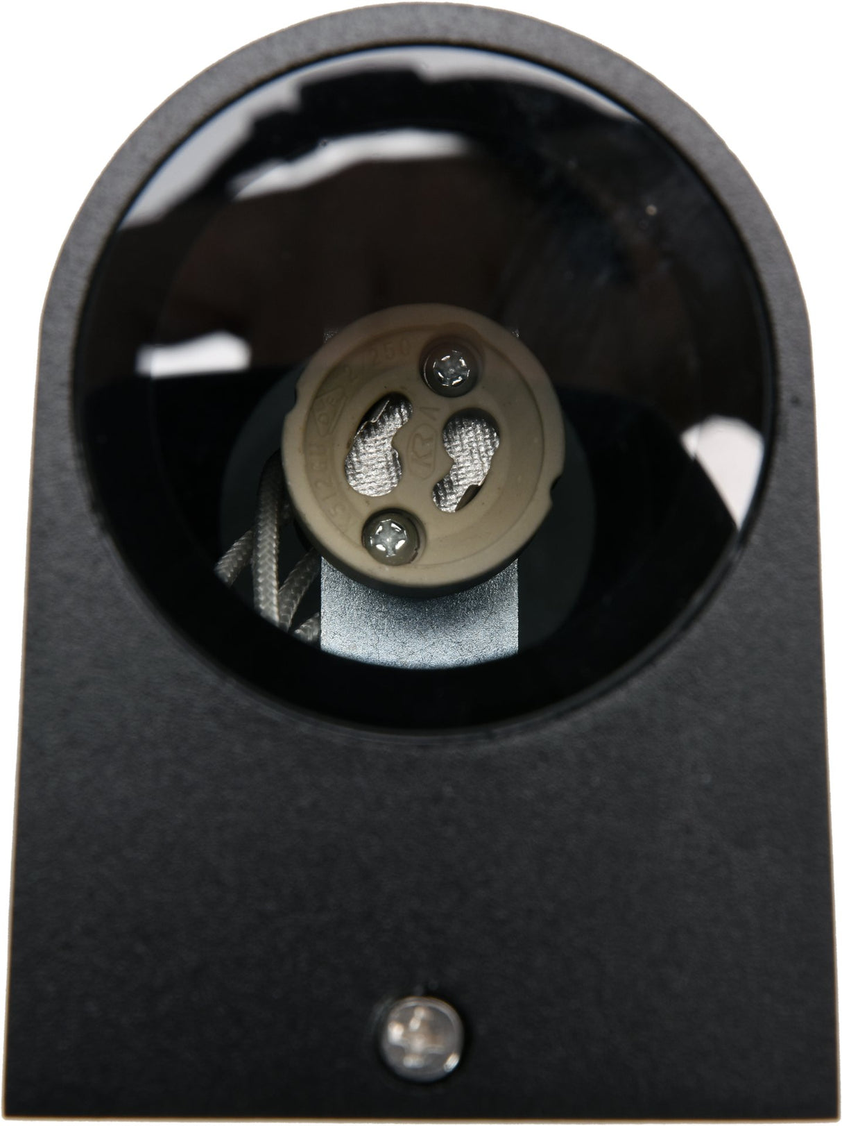 Lampada da Parete per Esterni IP44 – 2xGU10, Luce Bifacciale, Alluminio Nero YATO