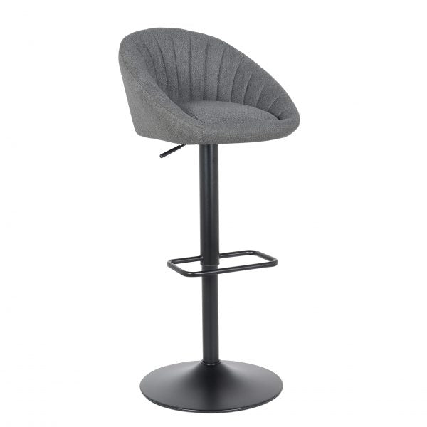 2 Pièces Tabouret de Bar nouveauté 2021 modèle Berlin - Noir