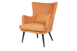 Sedia Alora - Charlie – Arancione – Tessuto