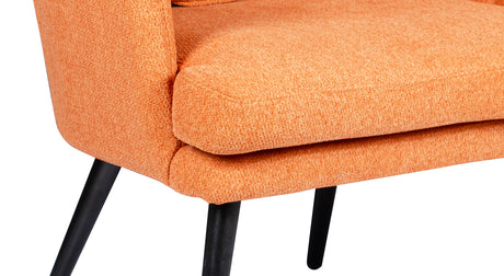 Chaise Alora - Charlie – Orange – Tissu 