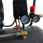 Compressore kibani silenzioso " senza olio " 8 bar 50 lt litri 1500 watt 2 CV - Aspirazione dell'aria: 240 litri / minuto