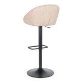 2 Pièces Tabouret de Bar nouveauté 2021 modèle Berlin - Beige