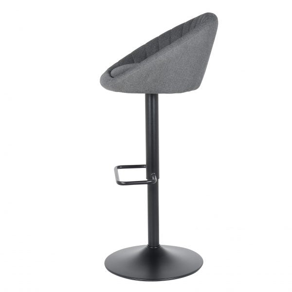 2 Pièces Tabouret de Bar nouveauté 2021 modèle Berlin - Noir