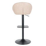 2 Pièces Tabouret de Bar nouveauté 2021 modèle Berlin - Beige