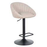 2 Pièces Tabouret de Bar nouveauté 2021 modèle Berlin - Beige