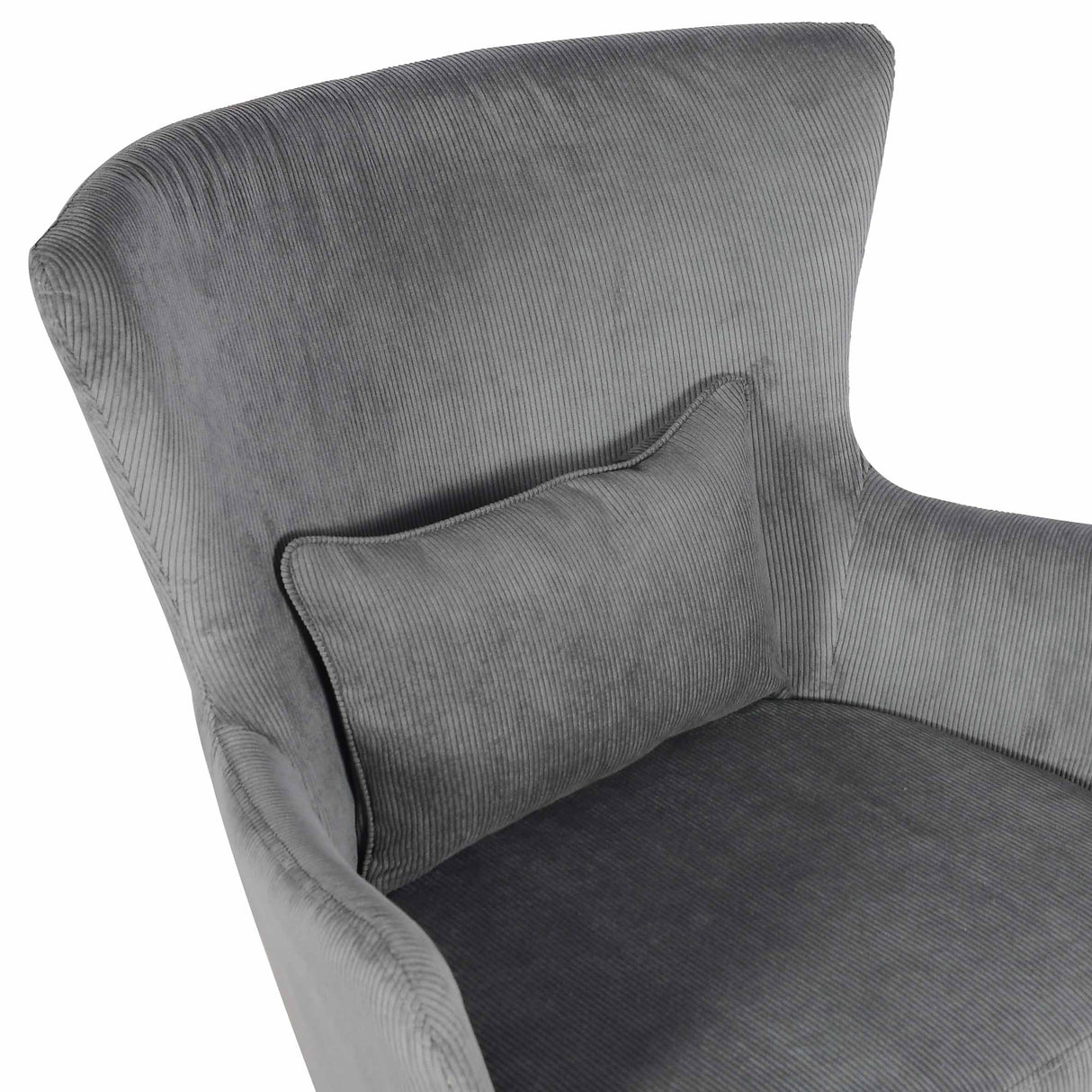 Chaise Alora Charlie – Gris Foncé – Tissu