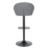 2 Pièces Tabouret de Bar nouveauté 2021 modèle Berlin - Noir