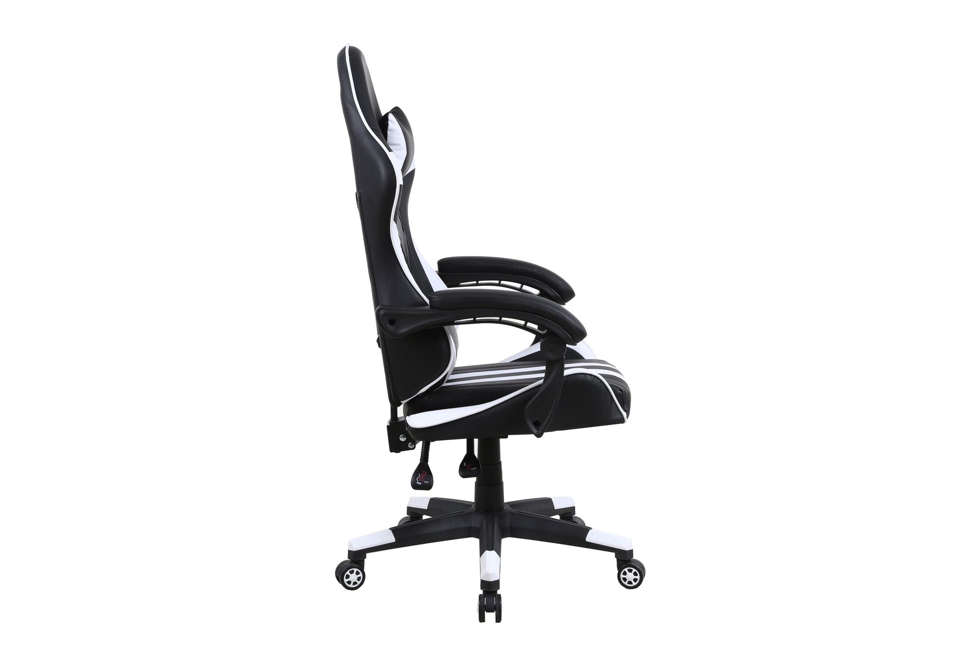 Chaise de bureau gamer racing fauteuil noir - Chaise gamer blanche Thu –  Brico Bello