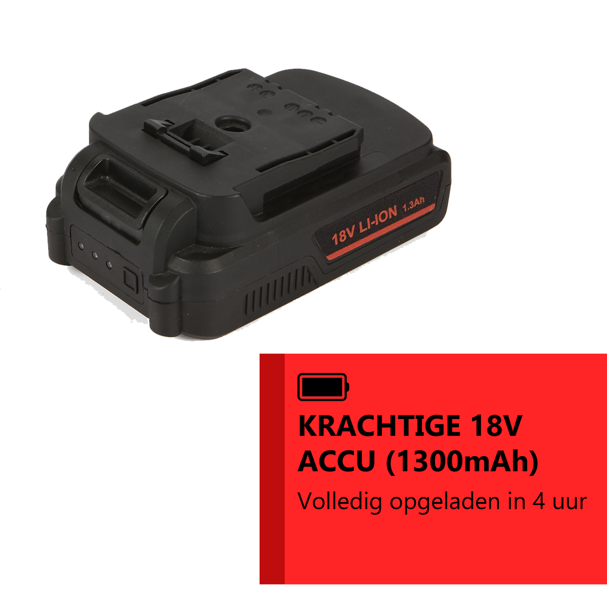 Schlagschrauber - Kibani Akku 18V - inkl. 1300 mAh Akku und Ladegerät