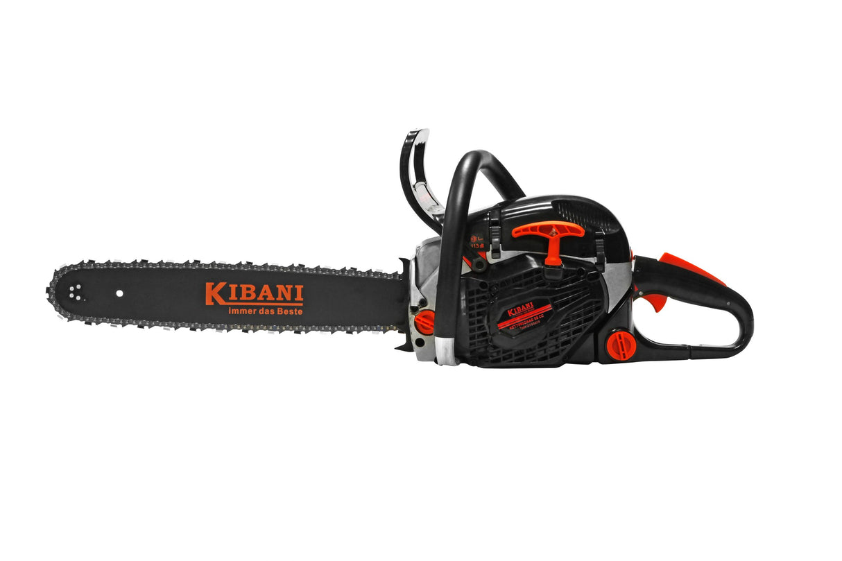 Kibani Profi Kettensäge – 50 cm / 58 cc – Kibani Easy-Start-System