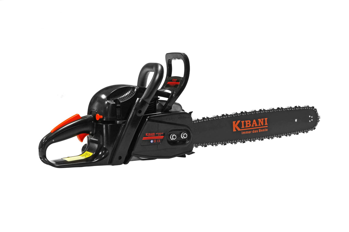 Kibani Profi Kettensäge – 50 cm / 58 cc – Kibani Easy-Start-System