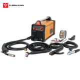 Saldatrice a gas 3 in 1 MIG TIG  MMA inverter sinergica per filo di acciaio inossidabile, di alluminio,  di argon,  animato, elettrodoo