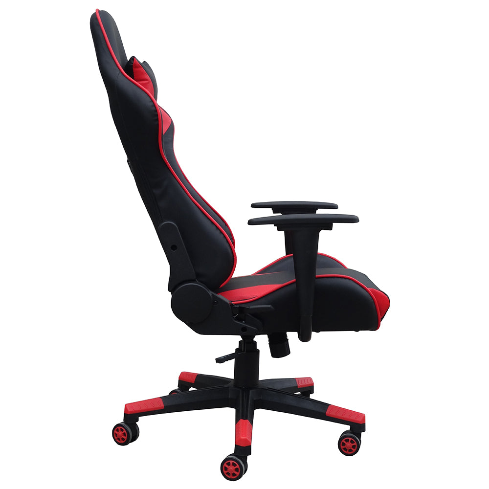 Sedia da gaming rossa - Racing - Ufficio - Poltrona studio ruote girev –  Brico Bello