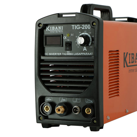 Saldatrice kibani TIG200 MMA 200A inverter gas pulsata - Accensione HF professionale